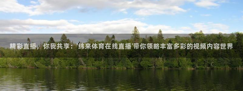 精彩直播，你我共享：\'纬来体育在线直播\'带你领略丰富多彩的视频内容世界